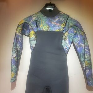 Patagonia Women’s Swim Wetsuit - Gray and Blue